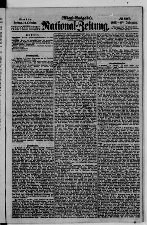 National-Zeitung vom 24.10.1862