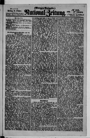 National-Zeitung vom 31.10.1862