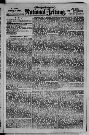 Nationalzeitung vom 02.11.1862