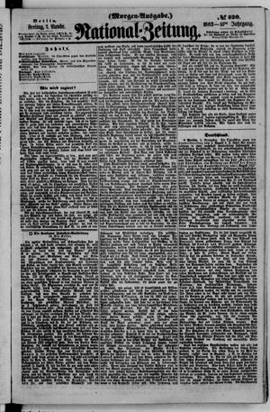 Nationalzeitung vom 07.11.1862