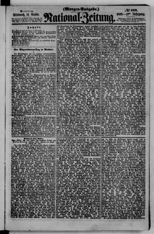 National-Zeitung vom 12.11.1862