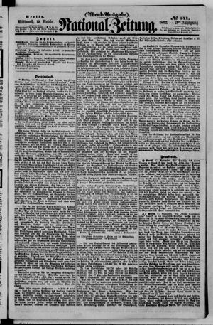 National-Zeitung vom 19.11.1862