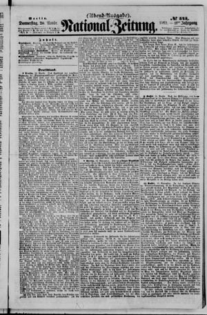 National-Zeitung vom 20.11.1862