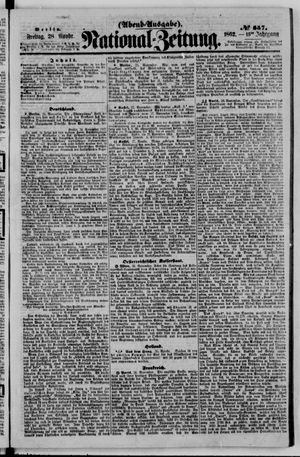 National-Zeitung vom 28.11.1862