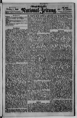 Nationalzeitung vom 02.12.1862