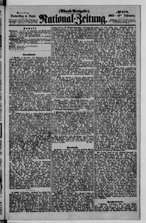 National-Zeitung vom 11.12.1862