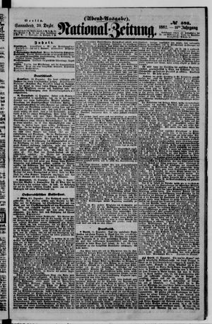National-Zeitung vom 20.12.1862