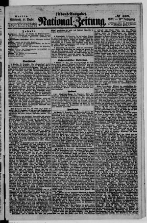Nationalzeitung vom 31.12.1862