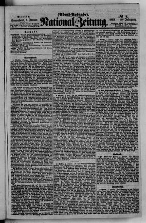 Nationalzeitung on Jan 3, 1863