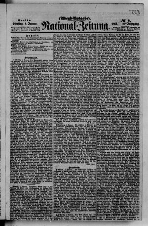 Nationalzeitung vom 06.01.1863