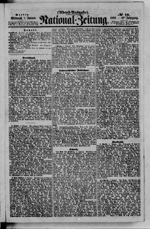 National-Zeitung vom 07.01.1863