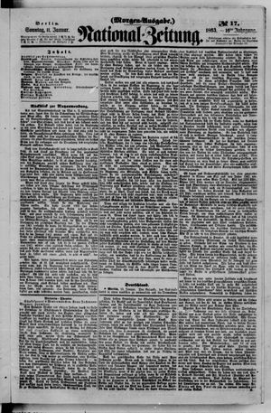 Nationalzeitung on Jan 11, 1863