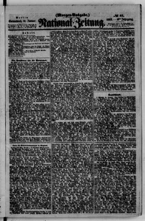 Nationalzeitung vom 31.01.1863