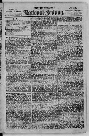 Nationalzeitung vom 11.02.1863