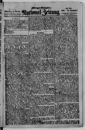 National-Zeitung vom 19.02.1863