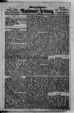 National-Zeitung vom 08.03.1863