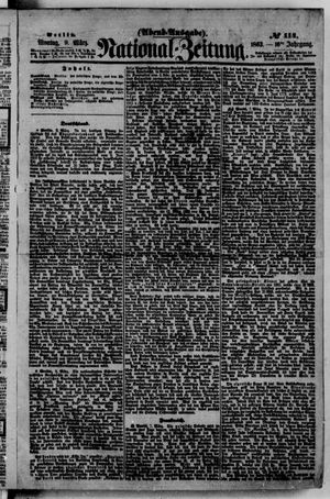 National-Zeitung vom 09.03.1863