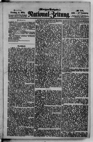 National-Zeitung vom 10.03.1863