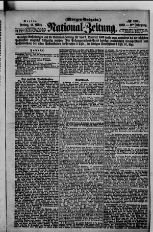 National-Zeitung vom 13.03.1863