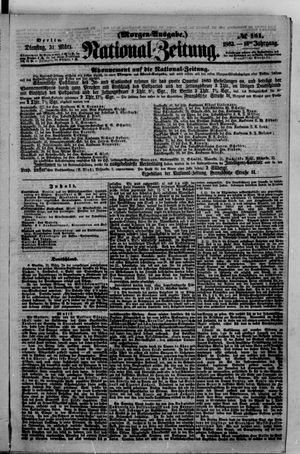 National-Zeitung vom 31.03.1863