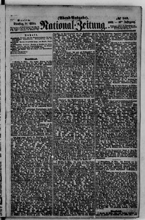 National-Zeitung vom 31.03.1863