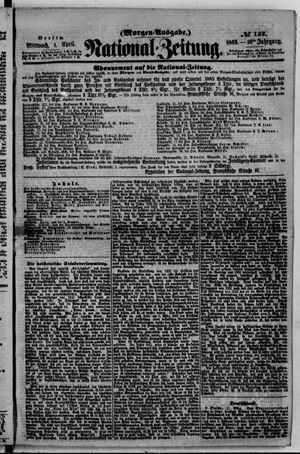 National-Zeitung vom 01.04.1863