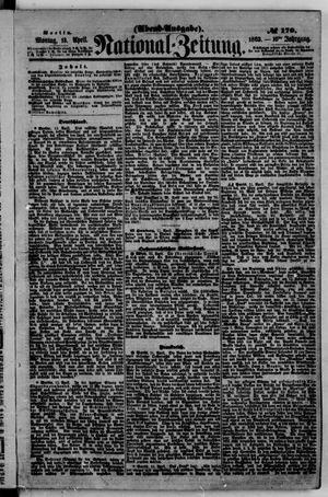 National-Zeitung vom 13.04.1863
