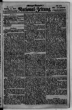 National-Zeitung vom 14.04.1863