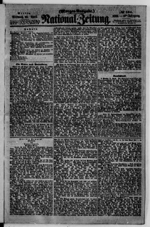 National-Zeitung vom 22.04.1863