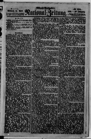 National-Zeitung vom 22.04.1863