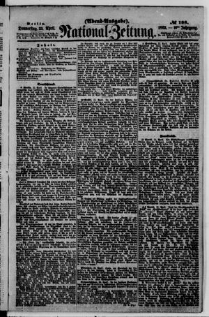 National-Zeitung vom 23.04.1863