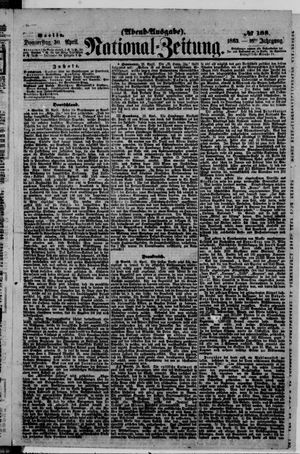 National-Zeitung vom 30.04.1863