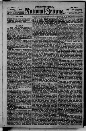 National-Zeitung vom 04.05.1863
