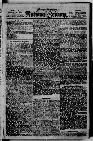 National-Zeitung vom 10.05.1863