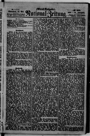 National-Zeitung vom 23.05.1863