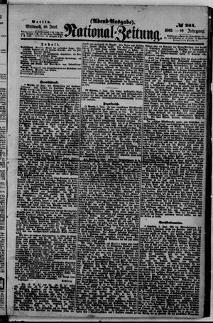 National-Zeitung vom 10.06.1863
