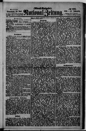 National-Zeitung vom 20.06.1863