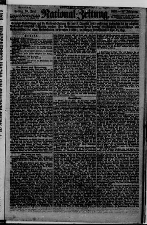 Nationalzeitung vom 26.06.1863