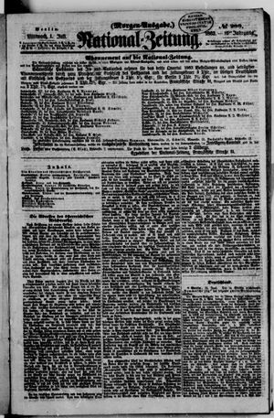 Nationalzeitung vom 01.07.1863