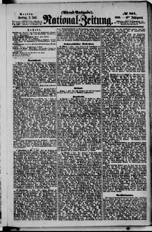 Nationalzeitung on Jul 3, 1863