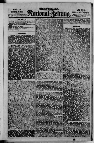Nationalzeitung vom 07.07.1863