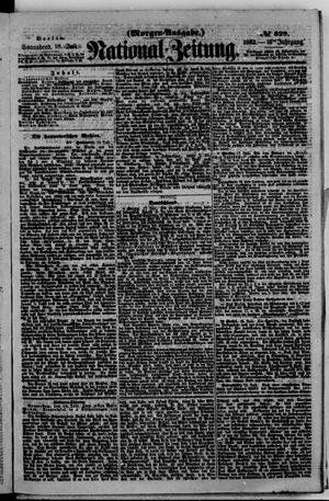 Nationalzeitung vom 18.07.1863