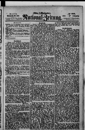Nationalzeitung on Jul 29, 1863