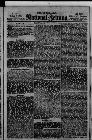 Nationalzeitung vom 31.07.1863