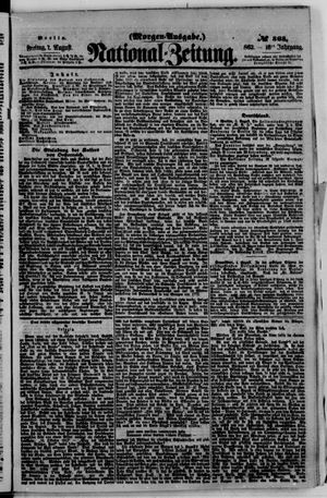 Nationalzeitung on Aug 7, 1863