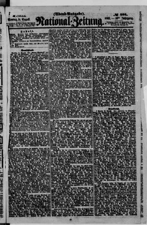 Nationalzeitung on Aug 31, 1863