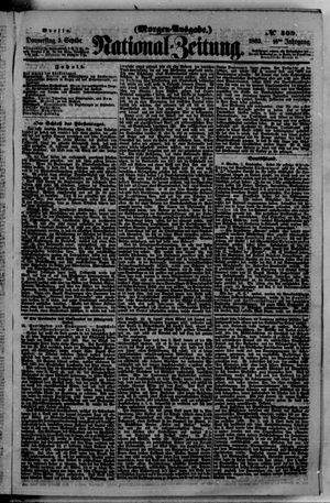 Nationalzeitung vom 03.09.1863