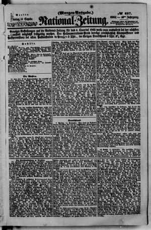 Nationalzeitung vom 13.09.1863