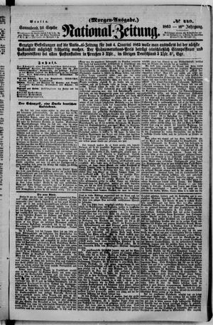 National-Zeitung vom 26.09.1863
