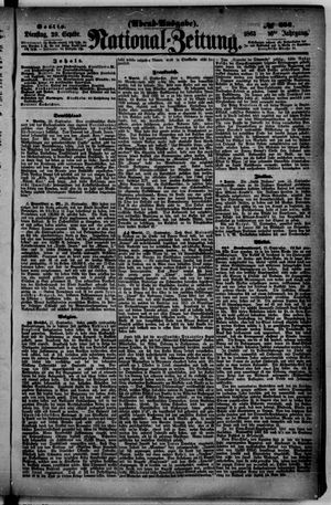 Nationalzeitung vom 29.09.1863